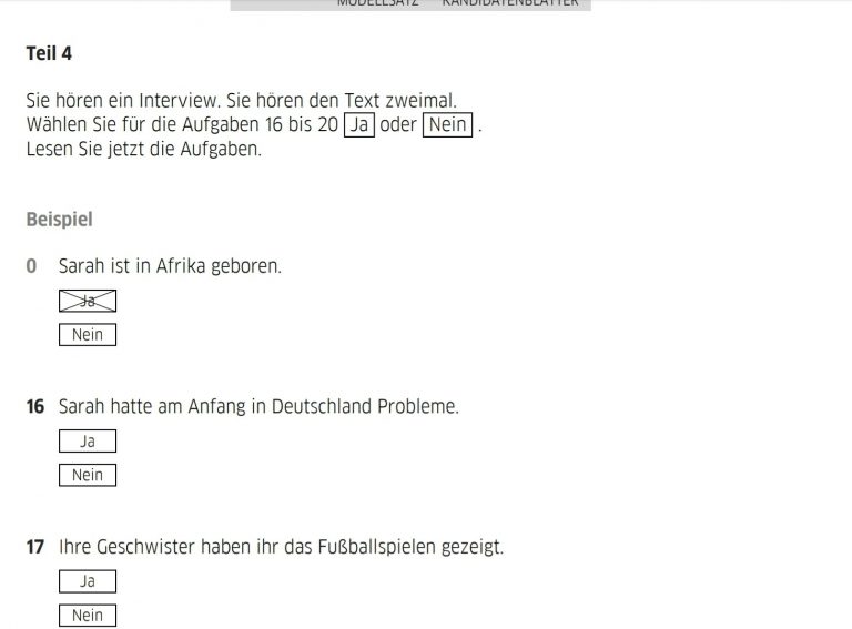Goethes A2 Exam Pattern Asap German Language Institute Pune 4943